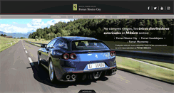 Desktop Screenshot of ferrarimexico.com.mx